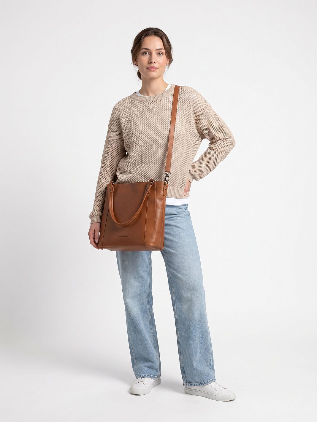 The Chesterfield Brand Elira Bolso para hombre Piel natural 31.5 cm The Chesterfield Brand Elira Bolso para hombre Piel natural 31.5 cm
