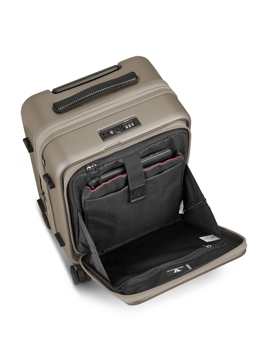 Roncato Florence 4 ruote Trolley cabina 55 cm Vano porta PC espandibile Roncato Florence 4 ruote Trolley cabina 55 cm Vano porta PC espandibile