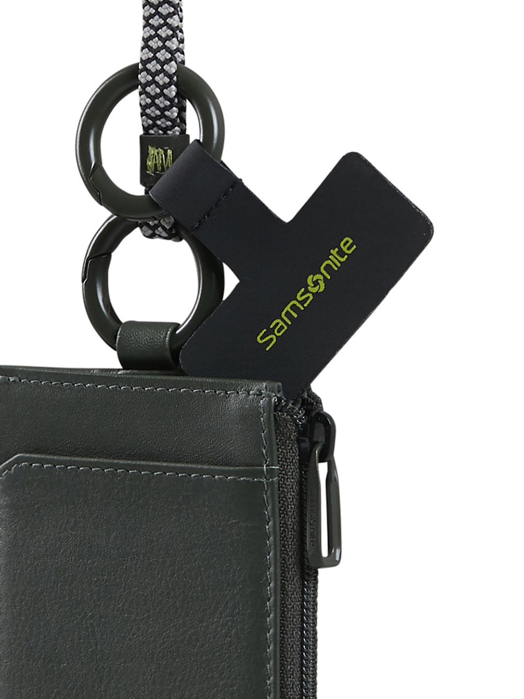Samsonite Prismix Custodia per carta di credito Protezione RFID Vera Pelle 6.5 cm