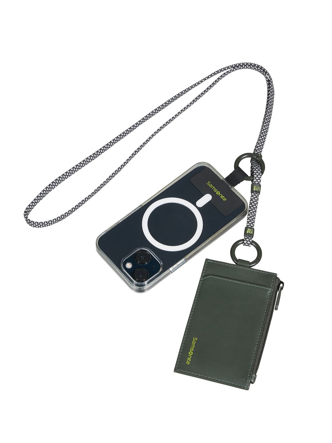 Samsonite Prismix Custodia per carta di credito Protezione RFID Vera Pelle 6.5 cm