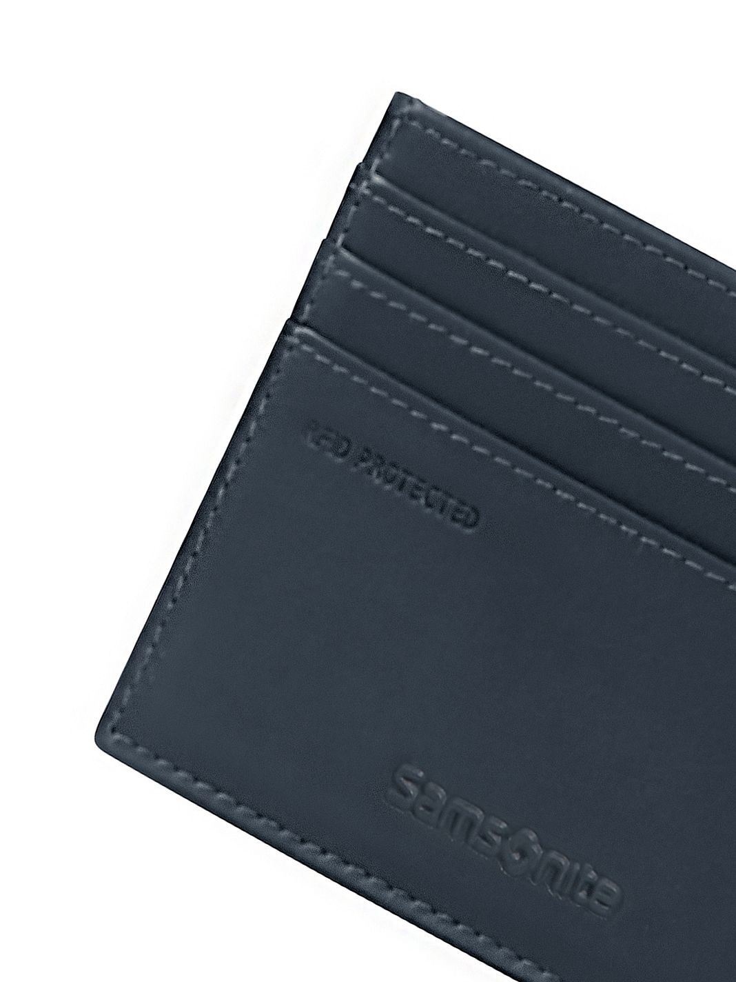 Samsonite Attack 3.0 Custodia per carta di credito Protezione RFID Vera Pelle 10 cm