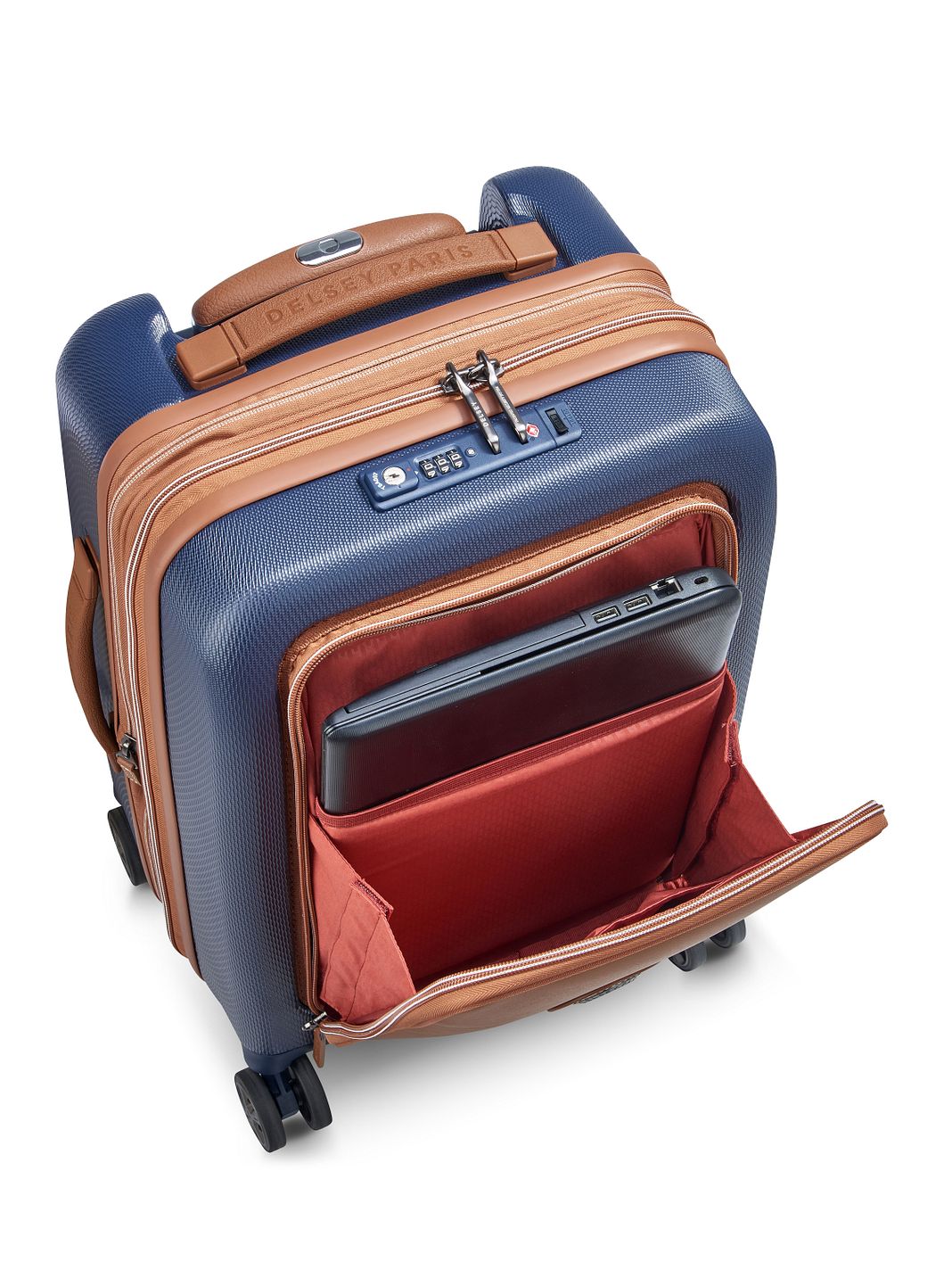 Delsey Paris Chatelet Air 2.0 4 ruote Trolley cabina 55 cm Delsey Paris Chatelet Air 2.0 4 ruote Trolley cabina 55 cm