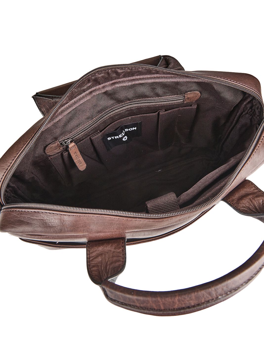 Strellson Hyde Park 1.0 Cartella Vera Pelle 39 cm Vano porta PC Strellson Hyde Park 1.0 Cartella Vera Pelle 39 cm Vano porta PC