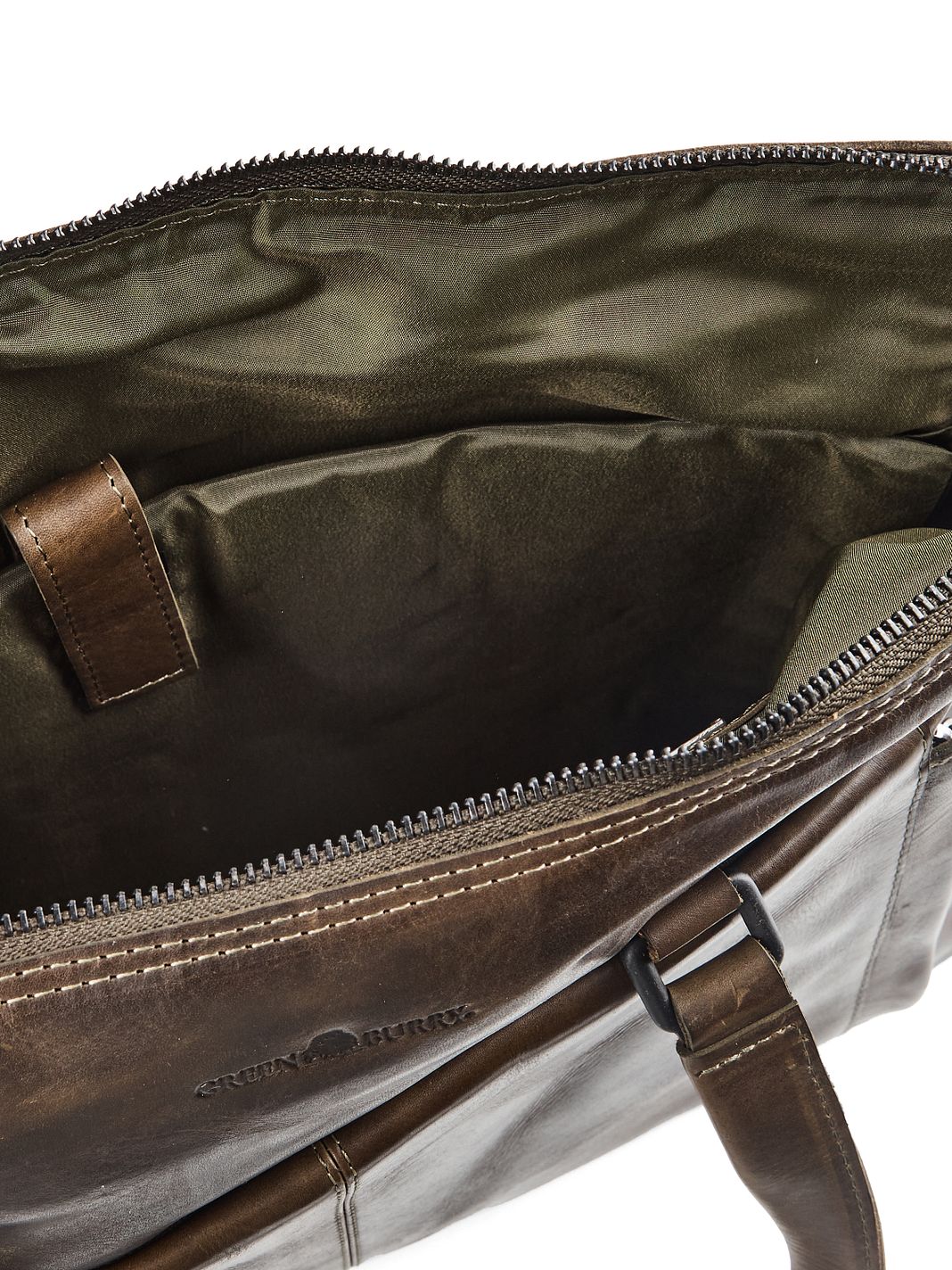 Greenburry Newport Cartella Vera Pelle 39 cm Vano porta PC Greenburry Newport Cartella Vera Pelle 39 cm Vano porta PC