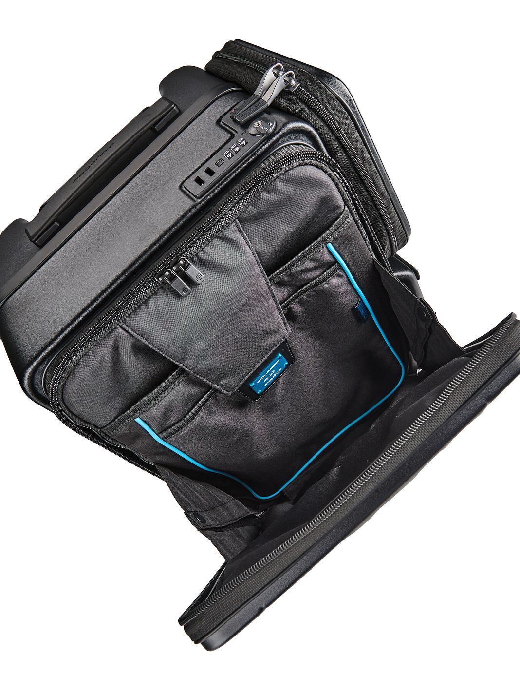 Piquadro PQ-Light 4 ruote Trolley cabina 55 cm Vano porta PC