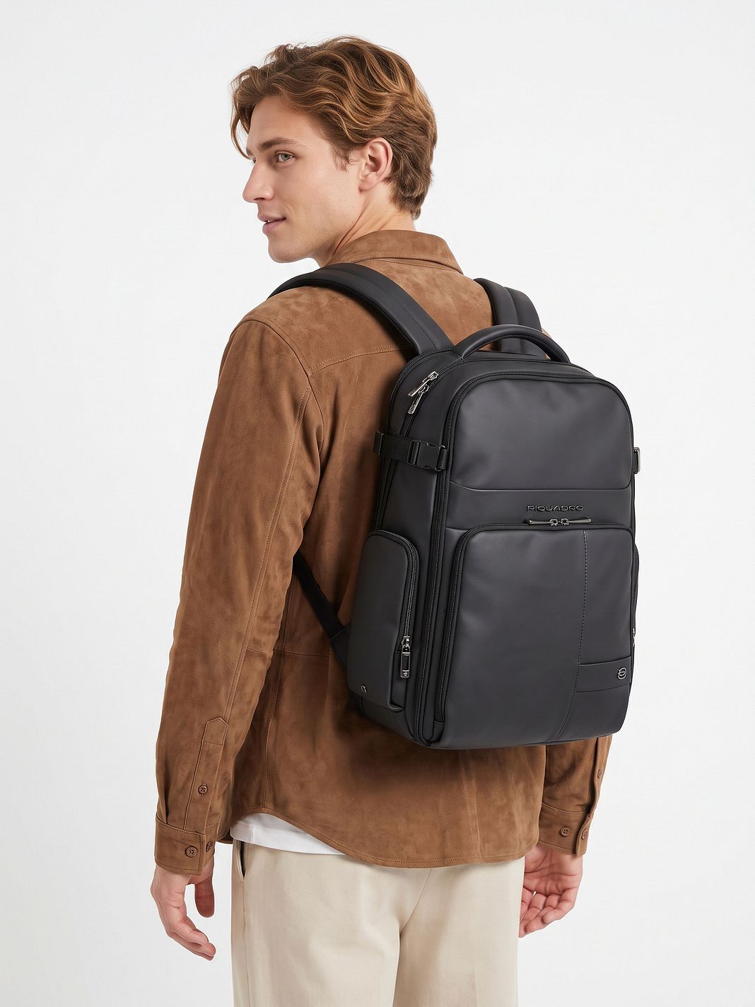 Piquadro Wollem Daypack Protezione RFID 46 cm Vano porta PC Piquadro Wollem Daypack Protezione RFID 46 cm Vano porta PC