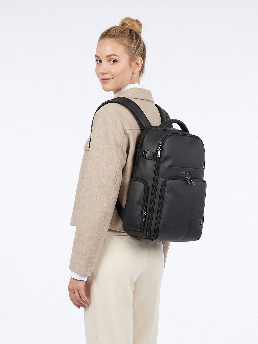 Piquadro Wollem Daypack Protezione RFID 46 cm Vano porta PC Piquadro Wollem Daypack Protezione RFID 46 cm Vano porta PC