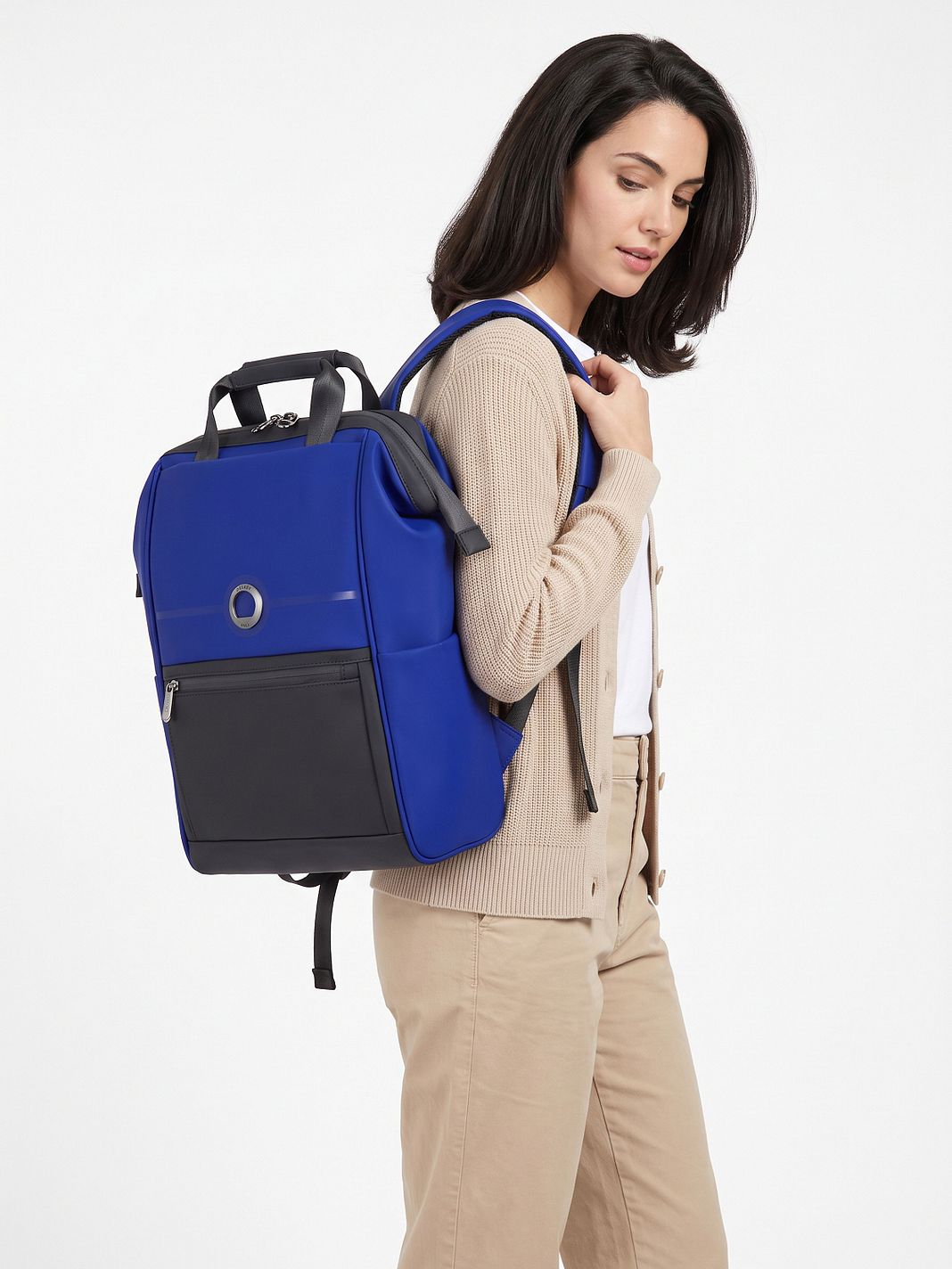 Delsey Paris Turenne Soft Daypack Protezione RFID 39 cm Vano porta PC Delsey Paris Turenne Soft Daypack Protezione RFID 39 cm Vano porta PC