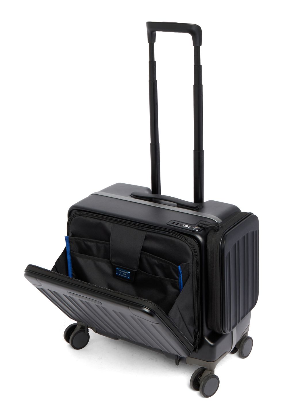 Piquadro PQ-Light 4 ruote Trolley pilota 46 cm Vano porta PC Piquadro PQ-Light 4 ruote Trolley pilota 46 cm Vano porta PC