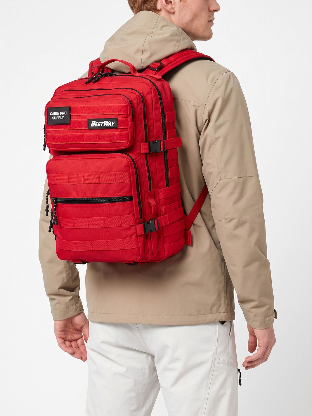 Worldpack BestWay Cabin Pro Supply Mochila de senderismo 48 cm Worldpack BestWay Cabin Pro Supply Mochila de senderismo 48 cm
