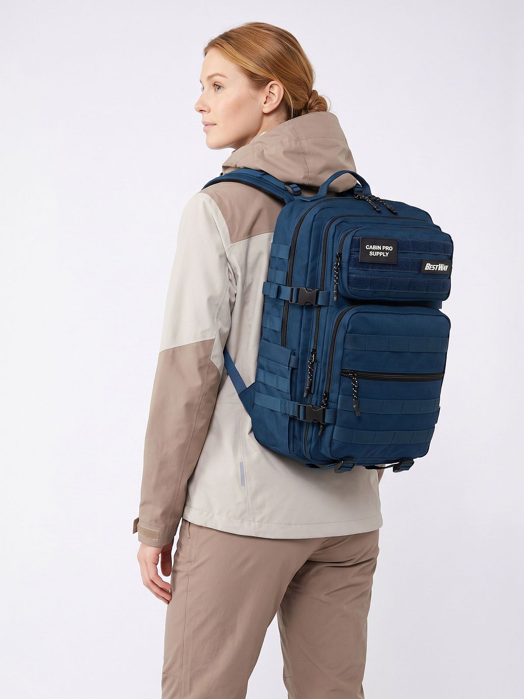 Worldpack BestWay Cabin Pro Supply Turistický batoh 48 cm Worldpack BestWay Cabin Pro Supply Turistický batoh 48 cm