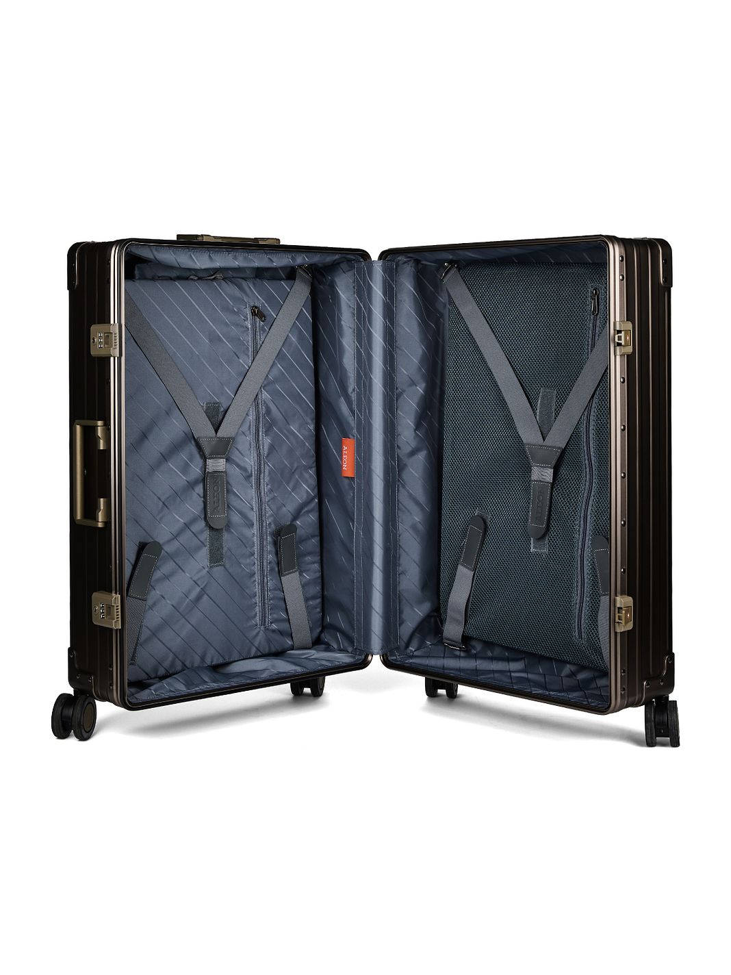 Aleon Trolley Traveler de aluminio, 4 ruedas, 67 cm