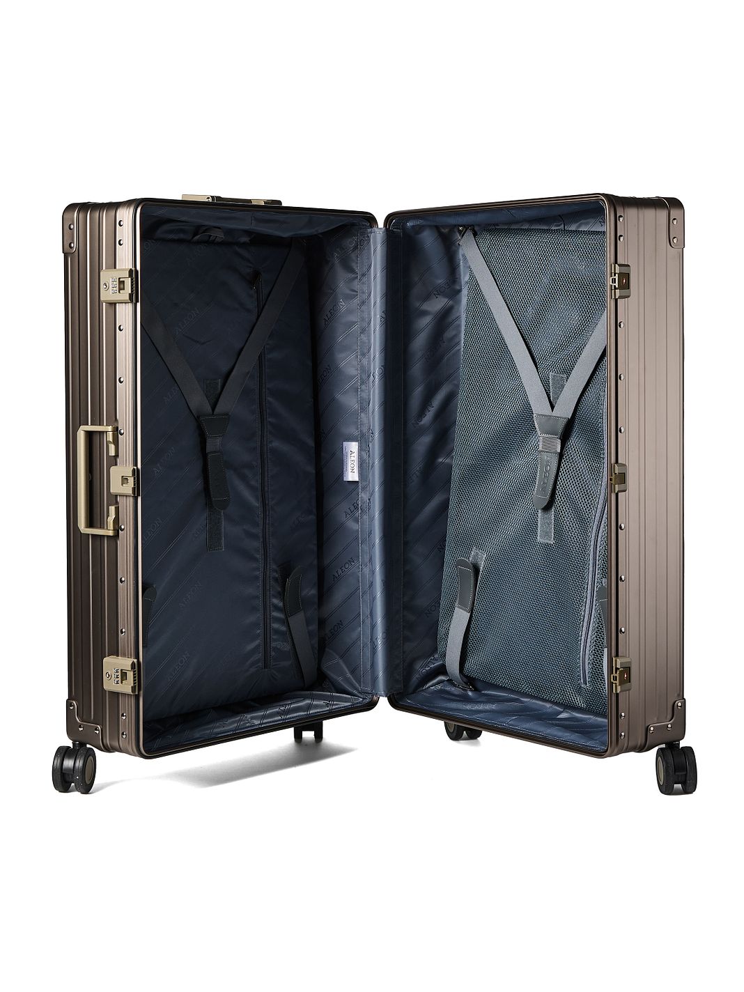 Aleon Carrello Traveler Macro a 4 ruote in Alluminio, 77 cm Aleon Carrello Traveler Macro a 4 ruote in Alluminio, 77 cm