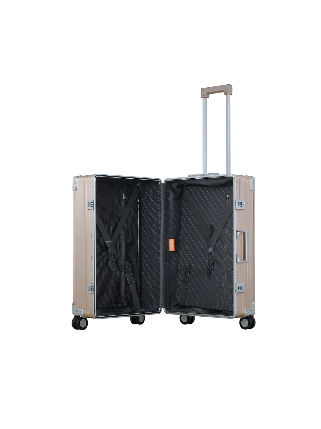 Aleon Carrello Fortis a 4 ruote in Alluminio, 67 cm Aleon Carrello Fortis a 4 ruote in Alluminio, 67 cm