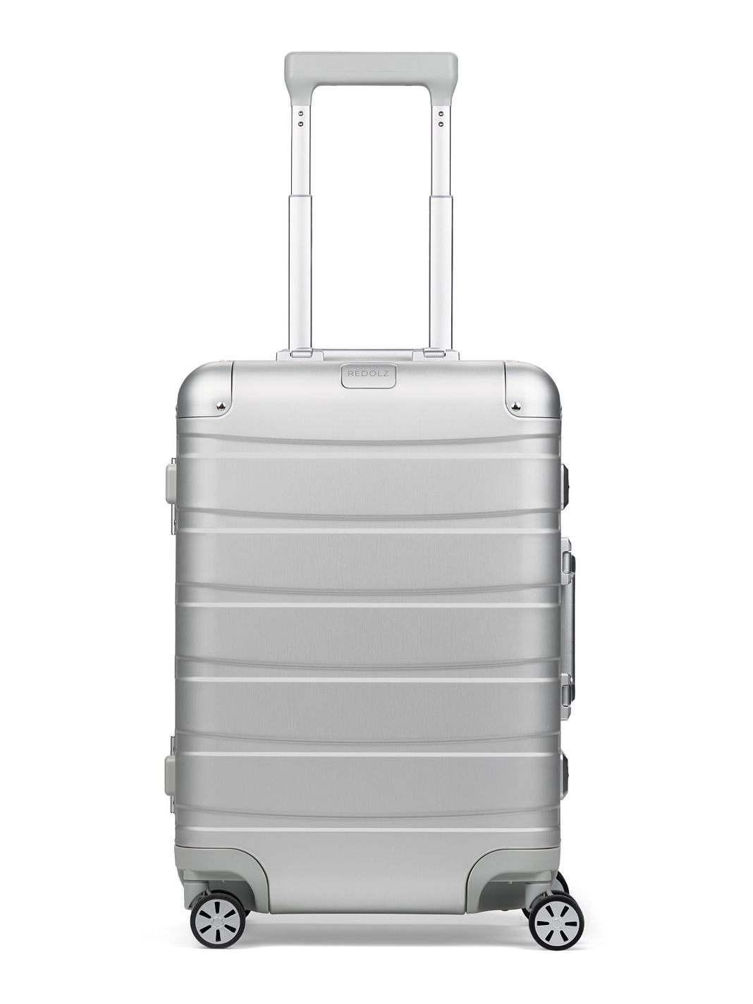 Redolz Trolley cabina Pro Alluminio a 4 ruote, modello S, in alluminio, 55 cm Redolz Trolley cabina Pro Alluminio a 4 ruote, modello S, in alluminio, 55 cm