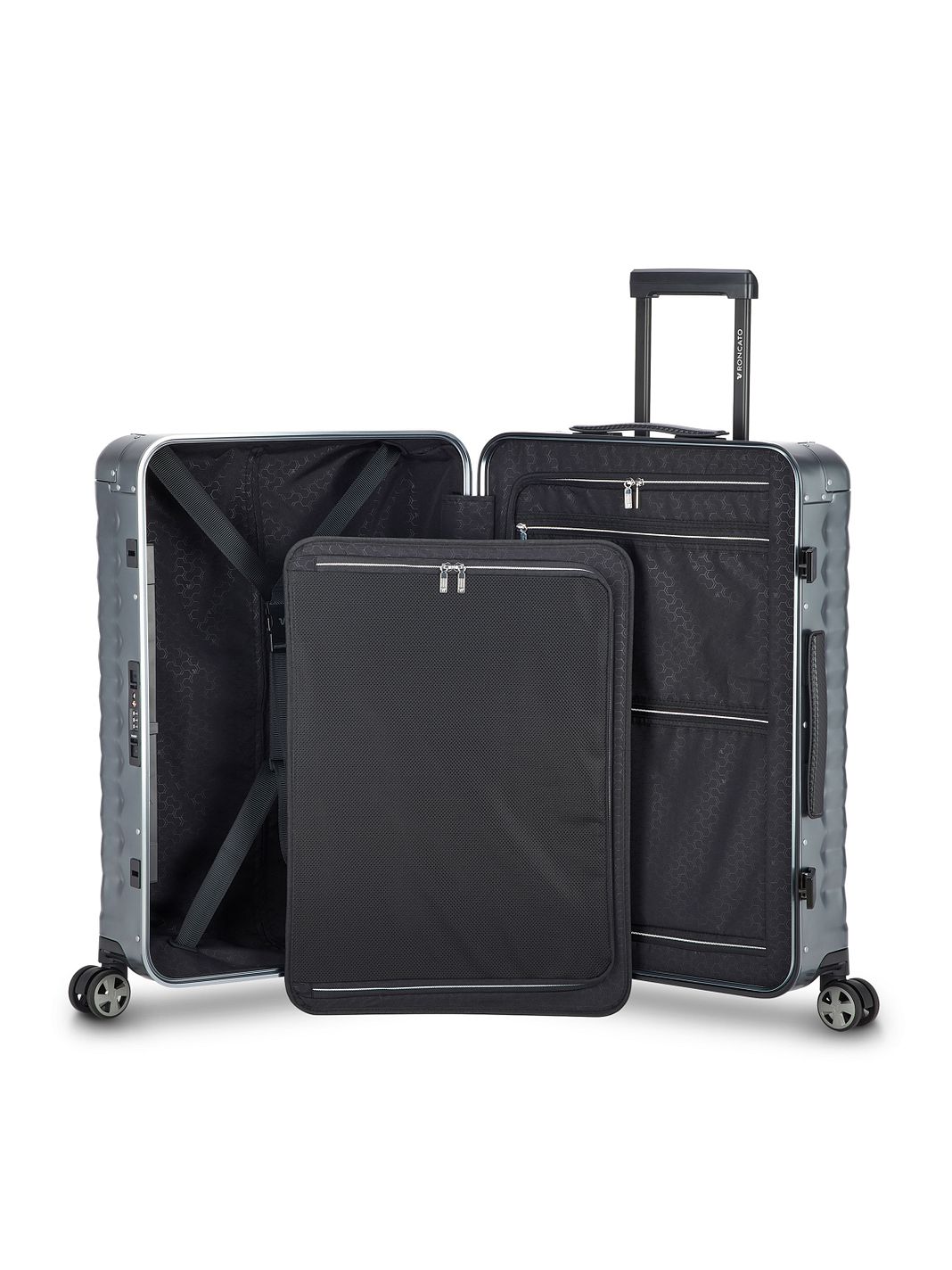 Roncato Carrello Uno in alluminio a 4 ruote, 68 cm