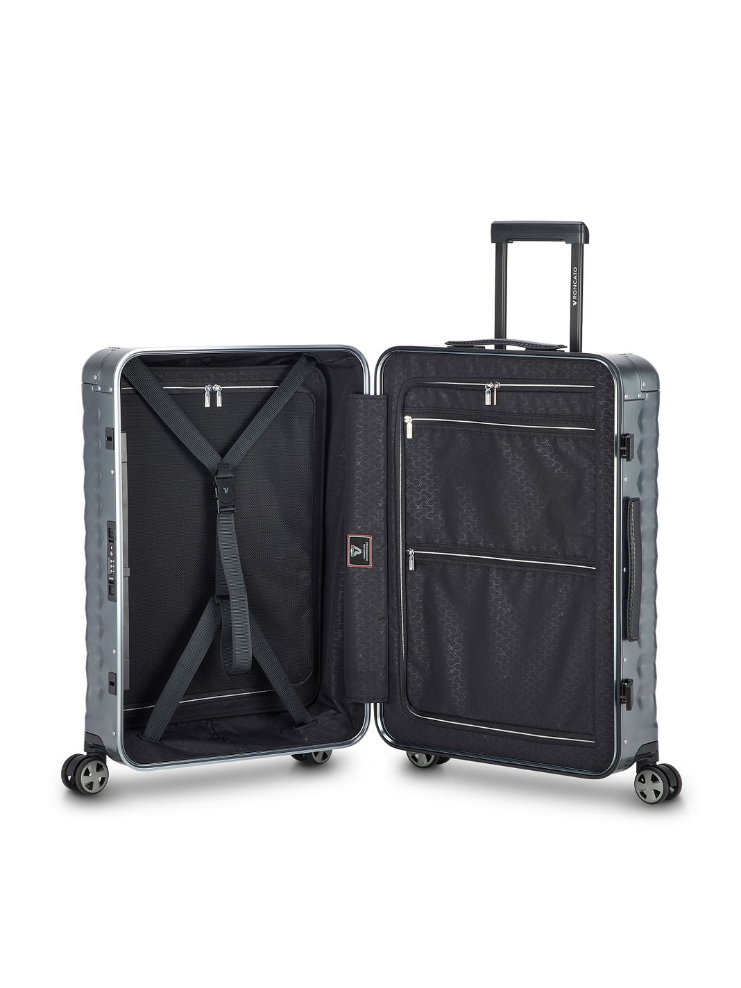 Roncato Carrello Uno in alluminio a 4 ruote, 68 cm