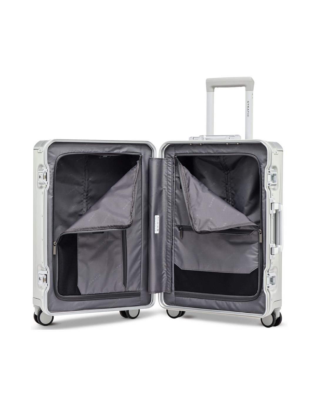 Stratic Trolley cabina Phoenix a 4 ruote in Alluminio, 55 cm Stratic Trolley cabina Phoenix a 4 ruote in Alluminio, 55 cm