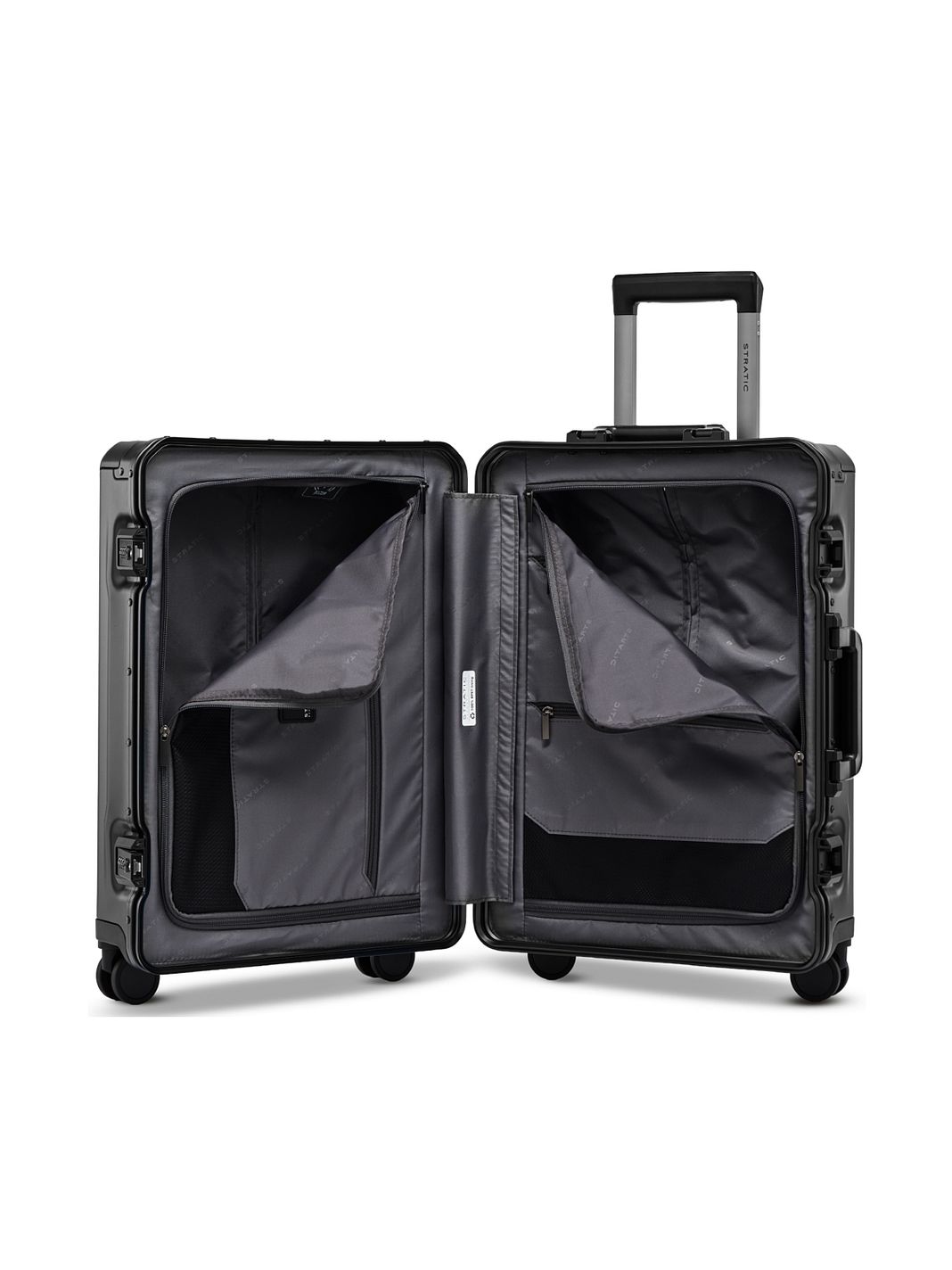 Stratic Trolley cabina Phoenix a 4 ruote in Alluminio, 55 cm Stratic Trolley cabina Phoenix a 4 ruote in Alluminio, 55 cm