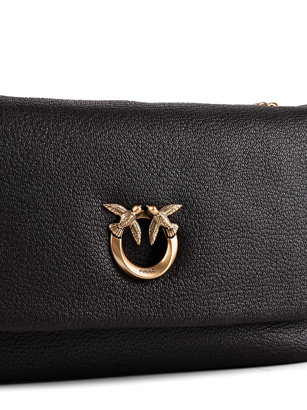 PINKO Love Soft Borsa a spalla Vera Pelle 31 cm PINKO Love Soft Borsa a spalla Vera Pelle 31 cm