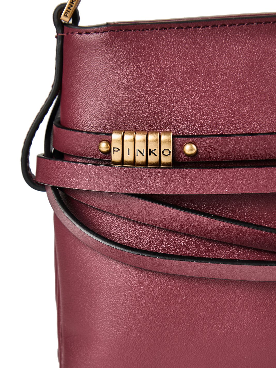 PINKO Love Bag Borsa a spalla Vera Pelle 26 cm PINKO Love Bag Borsa a spalla Vera Pelle 26 cm