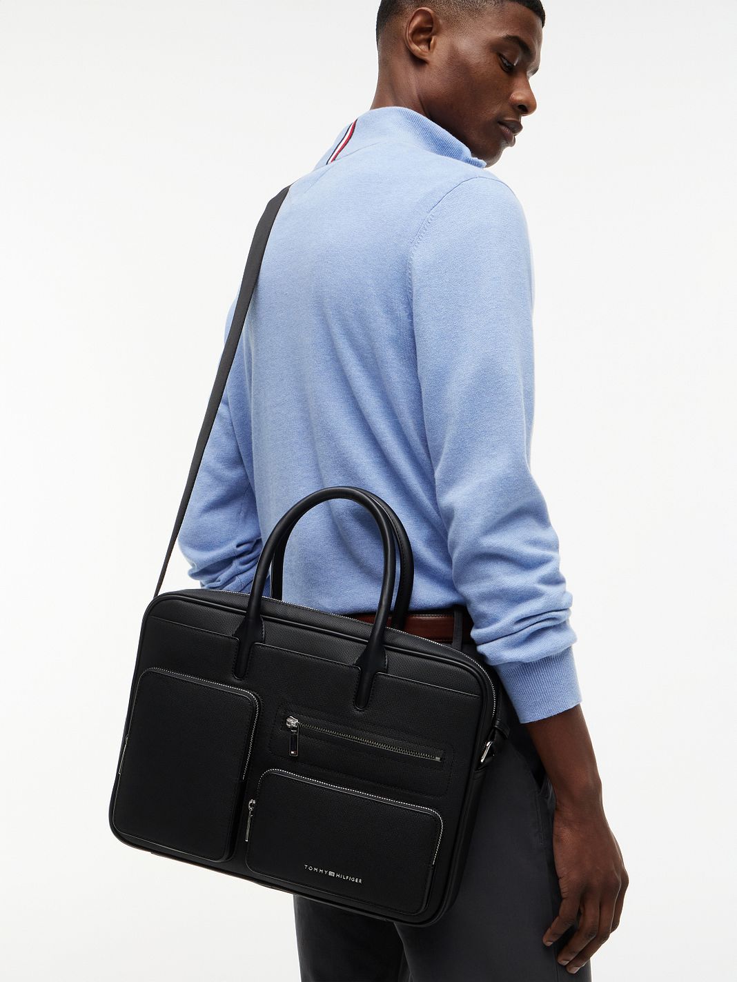 Tommy Hilfiger TH Business Cartella 37 cm Vano porta PC Tommy Hilfiger TH Business Cartella 37 cm Vano porta PC