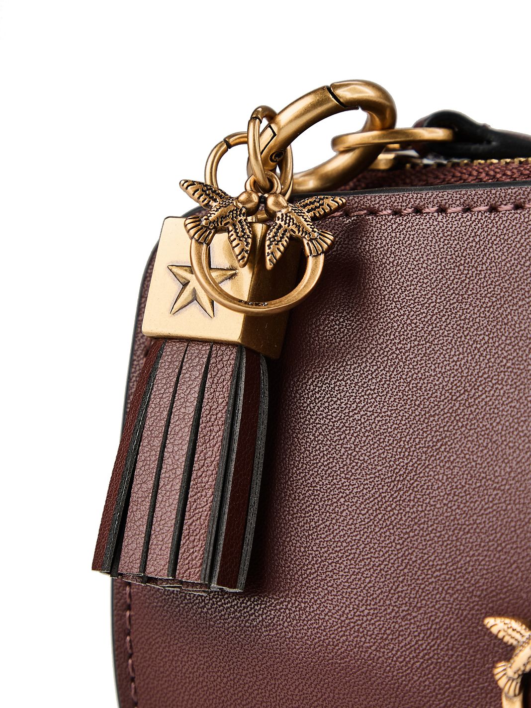 PINKO Love Wallet Portafoglio Vera Pelle 12 cm PINKO Love Wallet Portafoglio Vera Pelle 12 cm