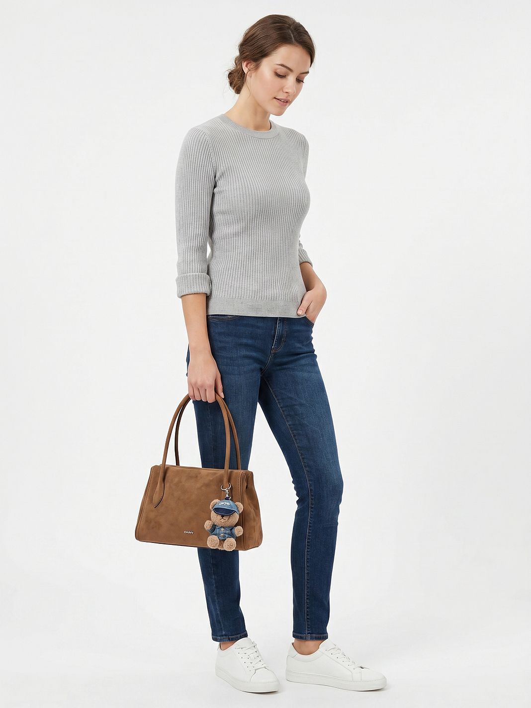 DKNY Amelie Borsa a spalla Vera Pelle 33 cm DKNY Amelie Borsa a spalla Vera Pelle 33 cm