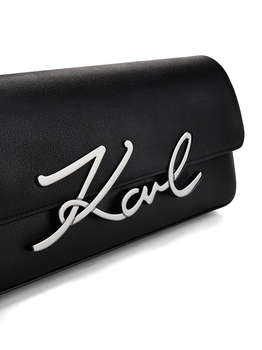Karl Lagerfeld Signature 2.0 Borsa a spalla Vera Pelle 28.5 cm Karl Lagerfeld Signature 2.0 Borsa a spalla Vera Pelle 28.5 cm