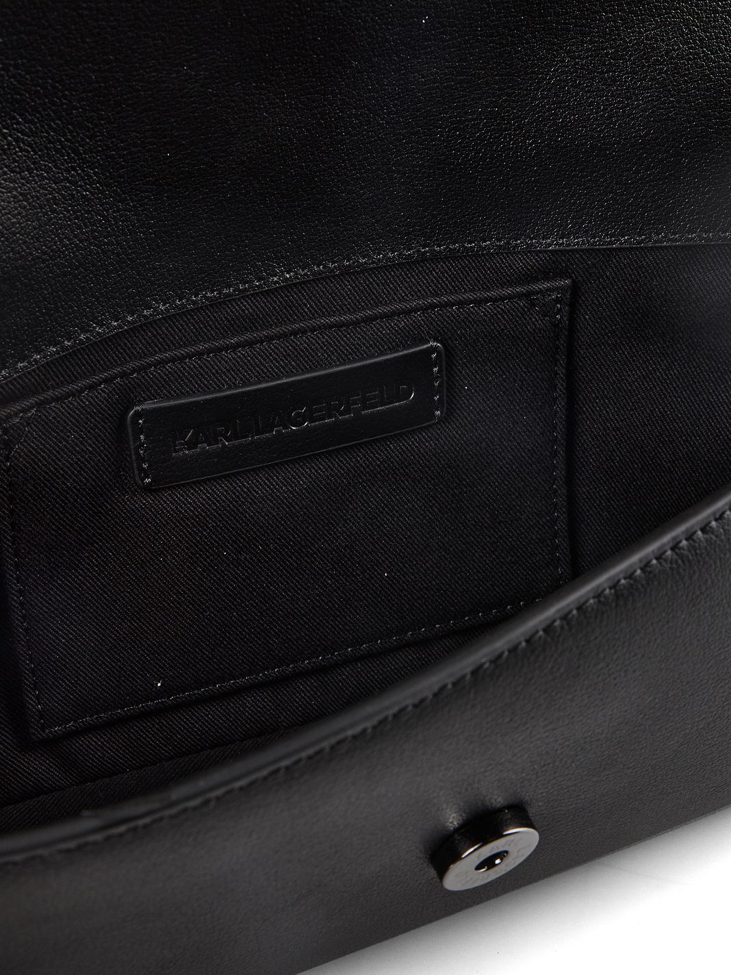 Karl Lagerfeld Signature 2.0 Borsa a spalla Vera Pelle 28.5 cm Karl Lagerfeld Signature 2.0 Borsa a spalla Vera Pelle 28.5 cm