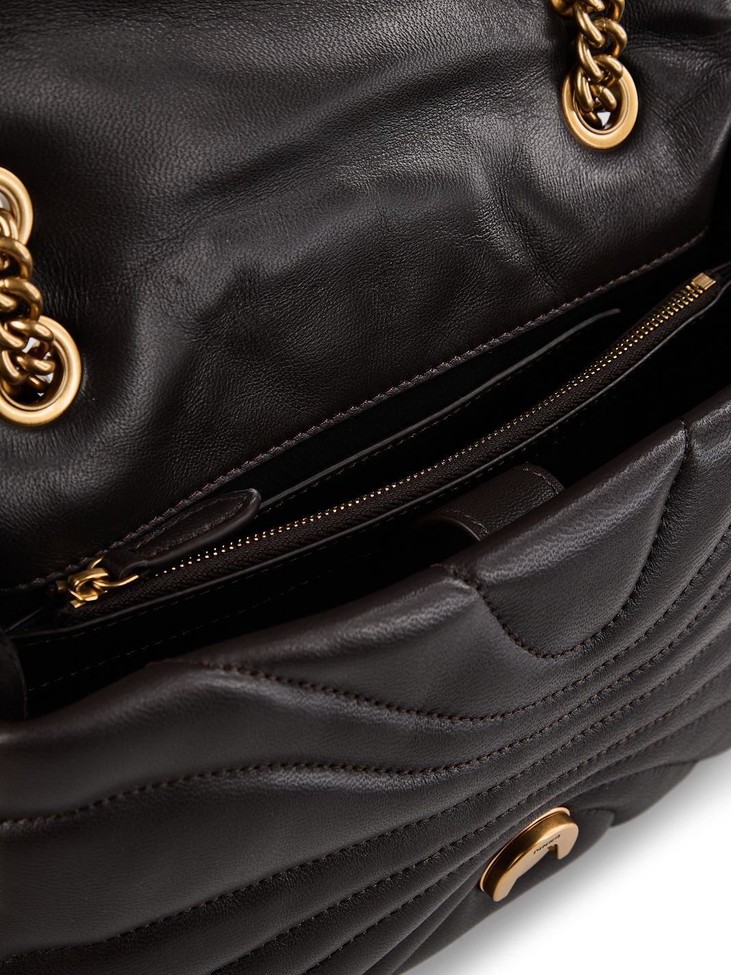 PINKO Love Puff Borsa a spalla Vera Pelle 30 cm PINKO Love Puff Borsa a spalla Vera Pelle 30 cm