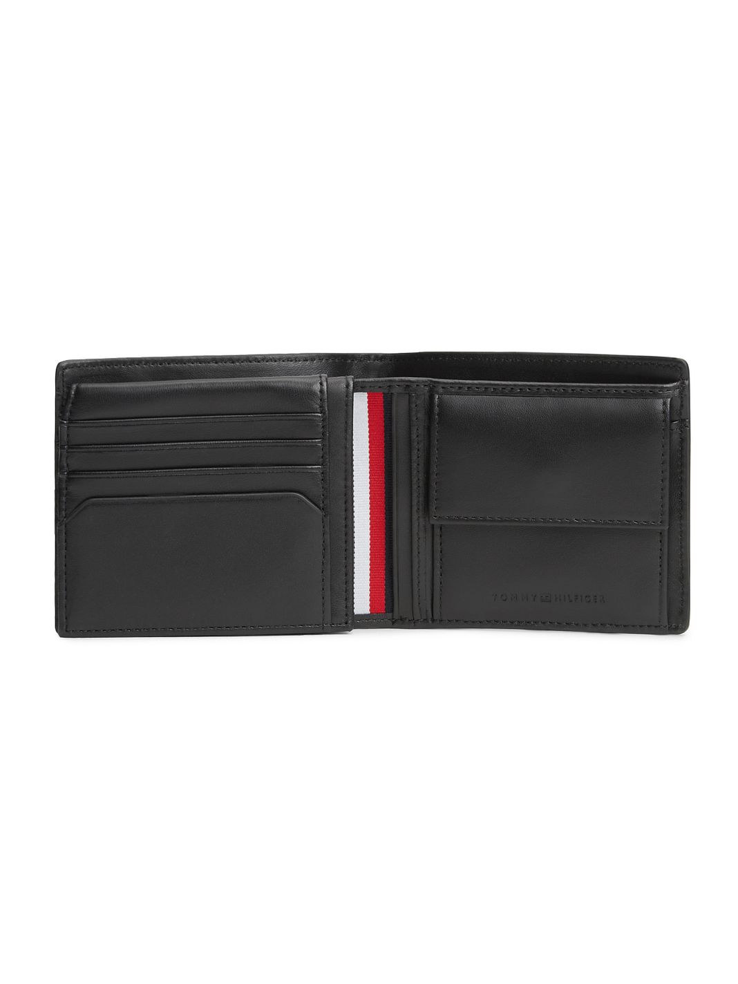 Tommy Hilfiger TH Central Portafoglio Vera Pelle 11.5 cm Tommy Hilfiger TH Central Portafoglio Vera Pelle 11.5 cm