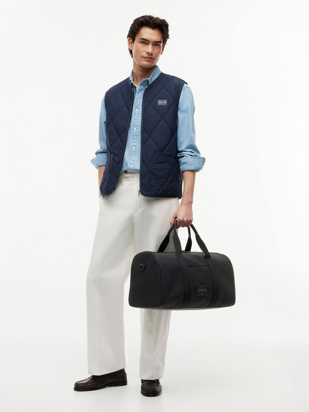 Tommy Hilfiger TH Foundation Borsa da viaggio Weekender 27 cm Tommy Hilfiger TH Foundation Borsa da viaggio Weekender 27 cm