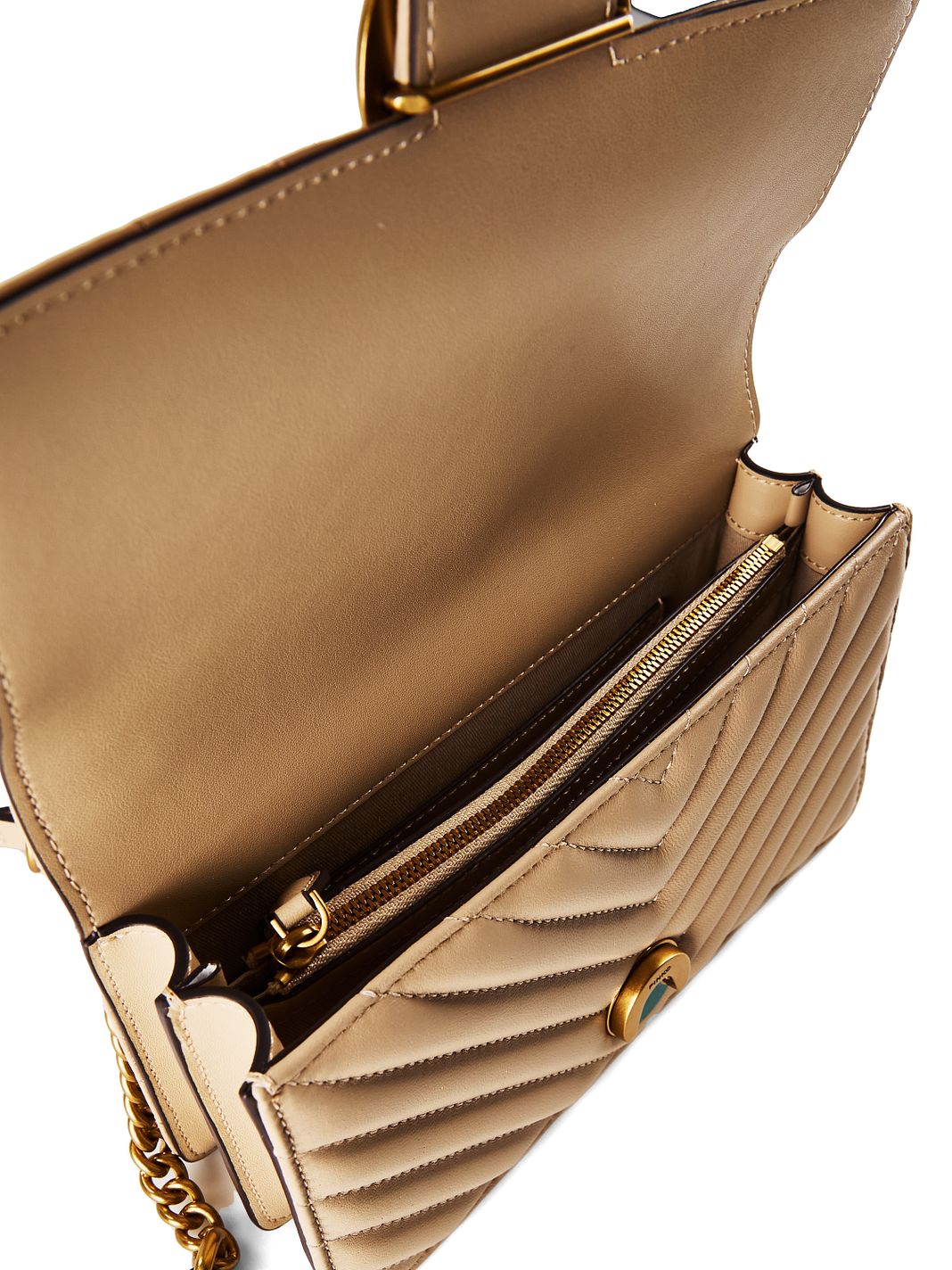 PINKO Love One Crossbody-väska Läder 21 cm PINKO Love One Crossbody-väska Läder 21 cm