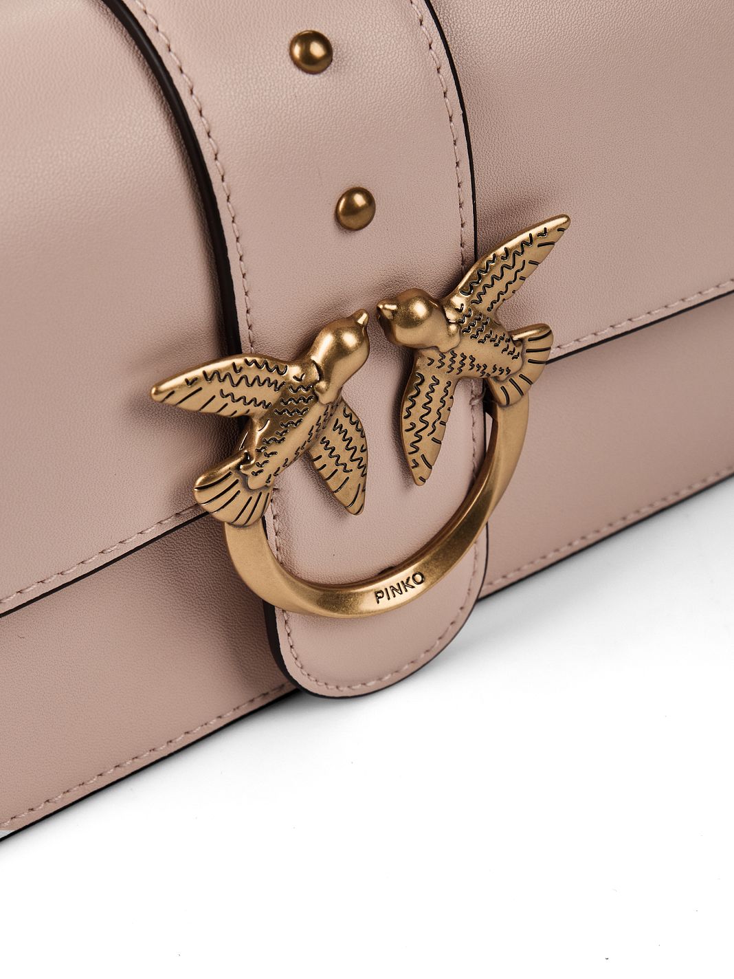 PINKO Love One Borsa a tracolla Vera Pelle 21 cm PINKO Love One Borsa a tracolla Vera Pelle 21 cm
