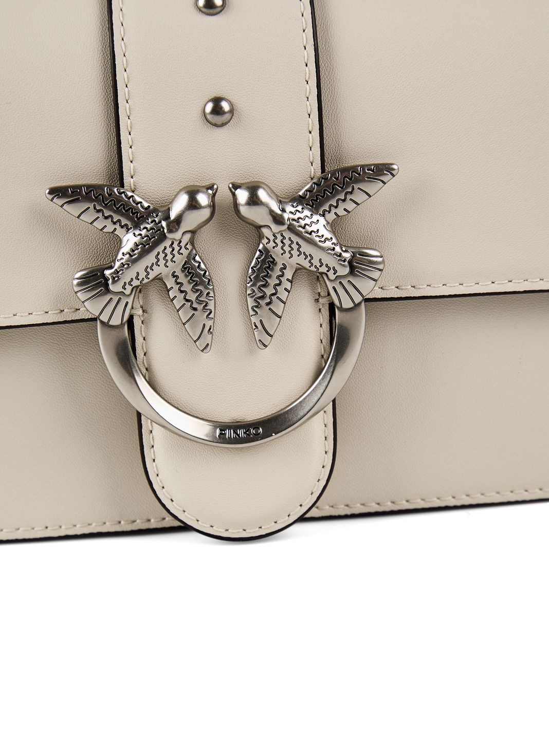 PINKO Love One Borsa a tracolla Vera Pelle 21 cm PINKO Love One Borsa a tracolla Vera Pelle 21 cm