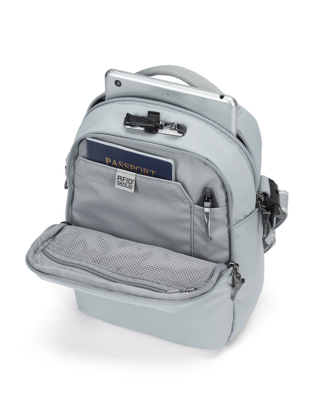 Pacsafe Pacsafe V Mini Borsa Borsa a tracolla Protezione RFID 17 cm Pacsafe Pacsafe V Mini Borsa Borsa a tracolla Protezione RFID 17 cm