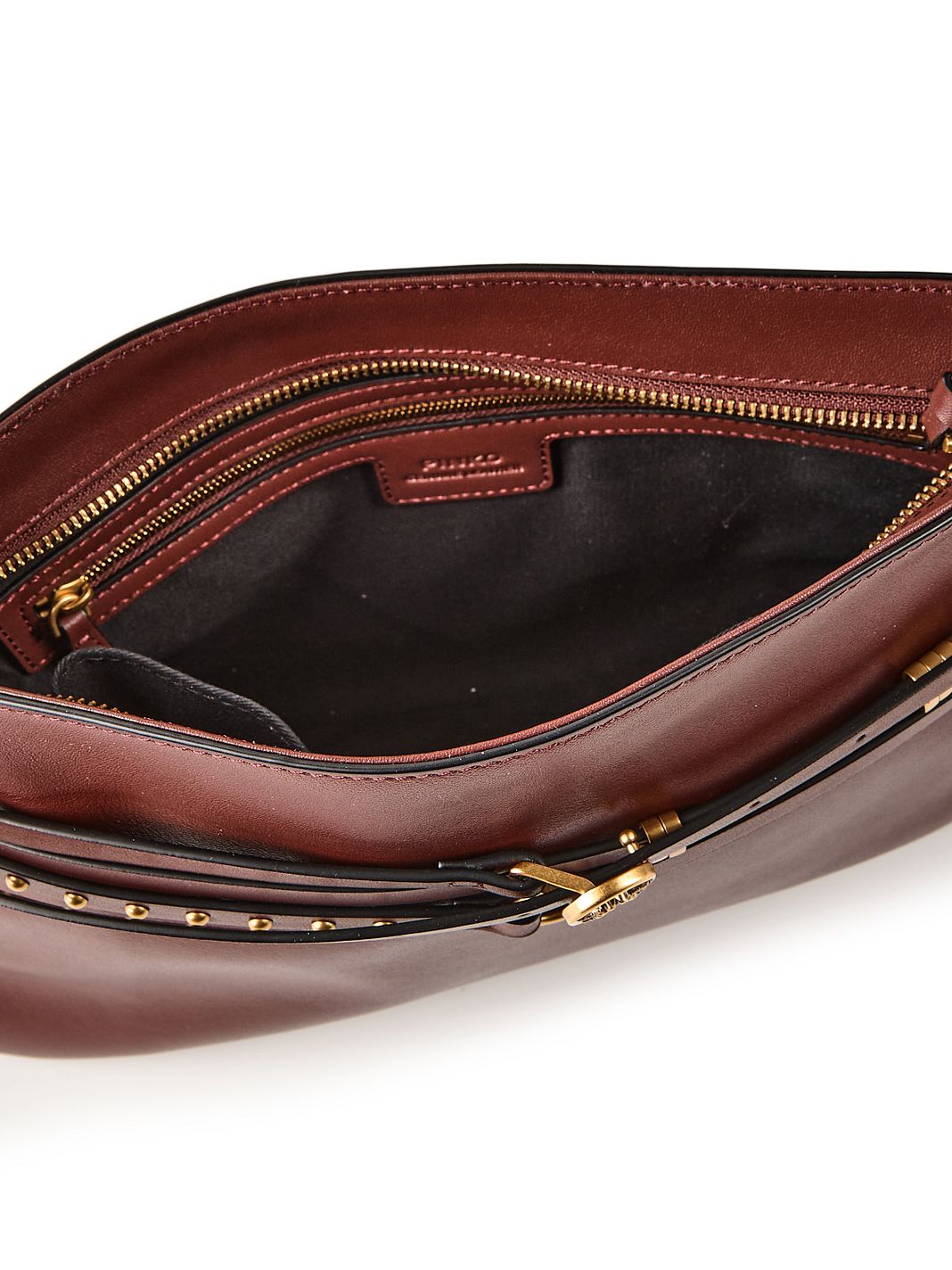 PINKO Belt Bag Classic Borsa a spalla Vera Pelle 33 cm