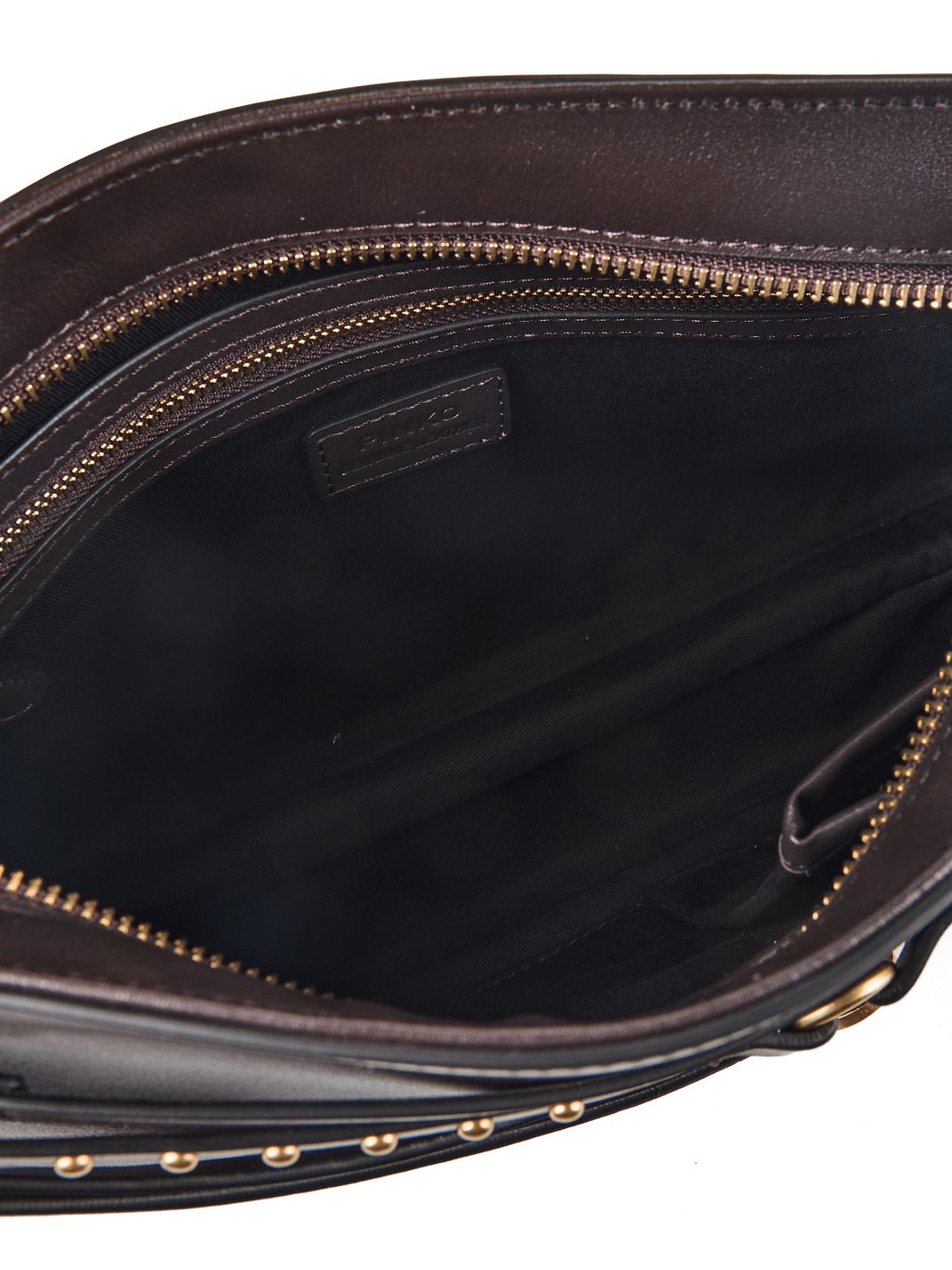 PINKO Belt Bag Classic Borsa a spalla Vera Pelle 33 cm PINKO Belt Bag Classic Borsa a spalla Vera Pelle 33 cm
