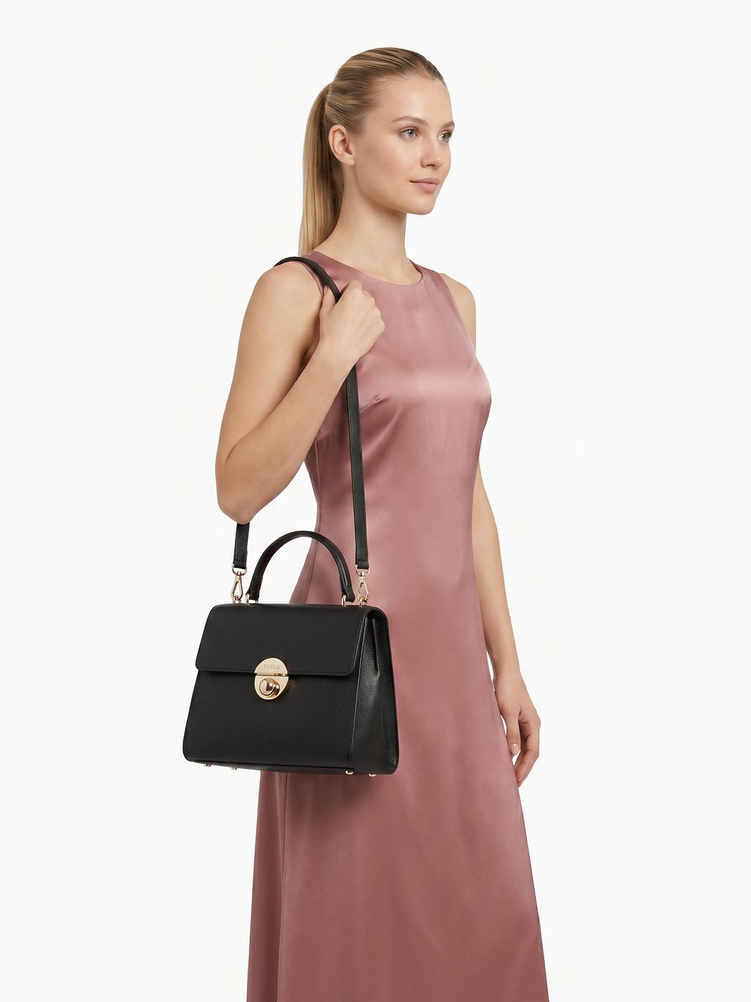 Furla Moonlight Borsetta S Vera Pelle 23 cm Furla Moonlight Borsetta S Vera Pelle 23 cm