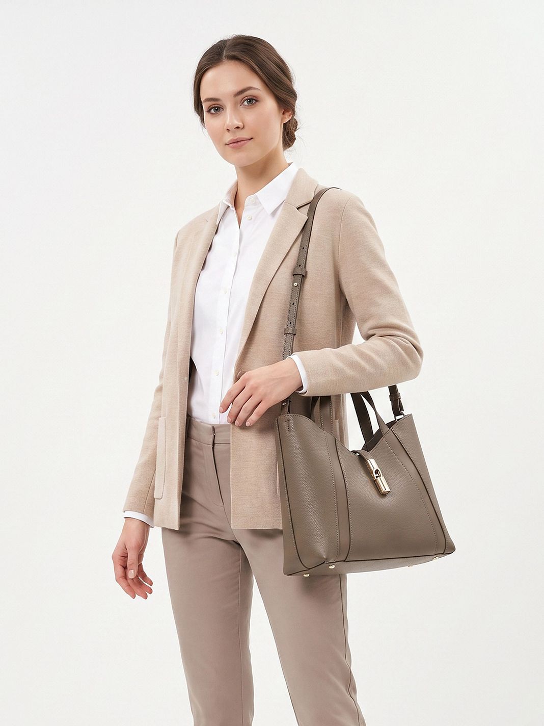 Furla Goccia Borsa tote S Vera Pelle 28 cm