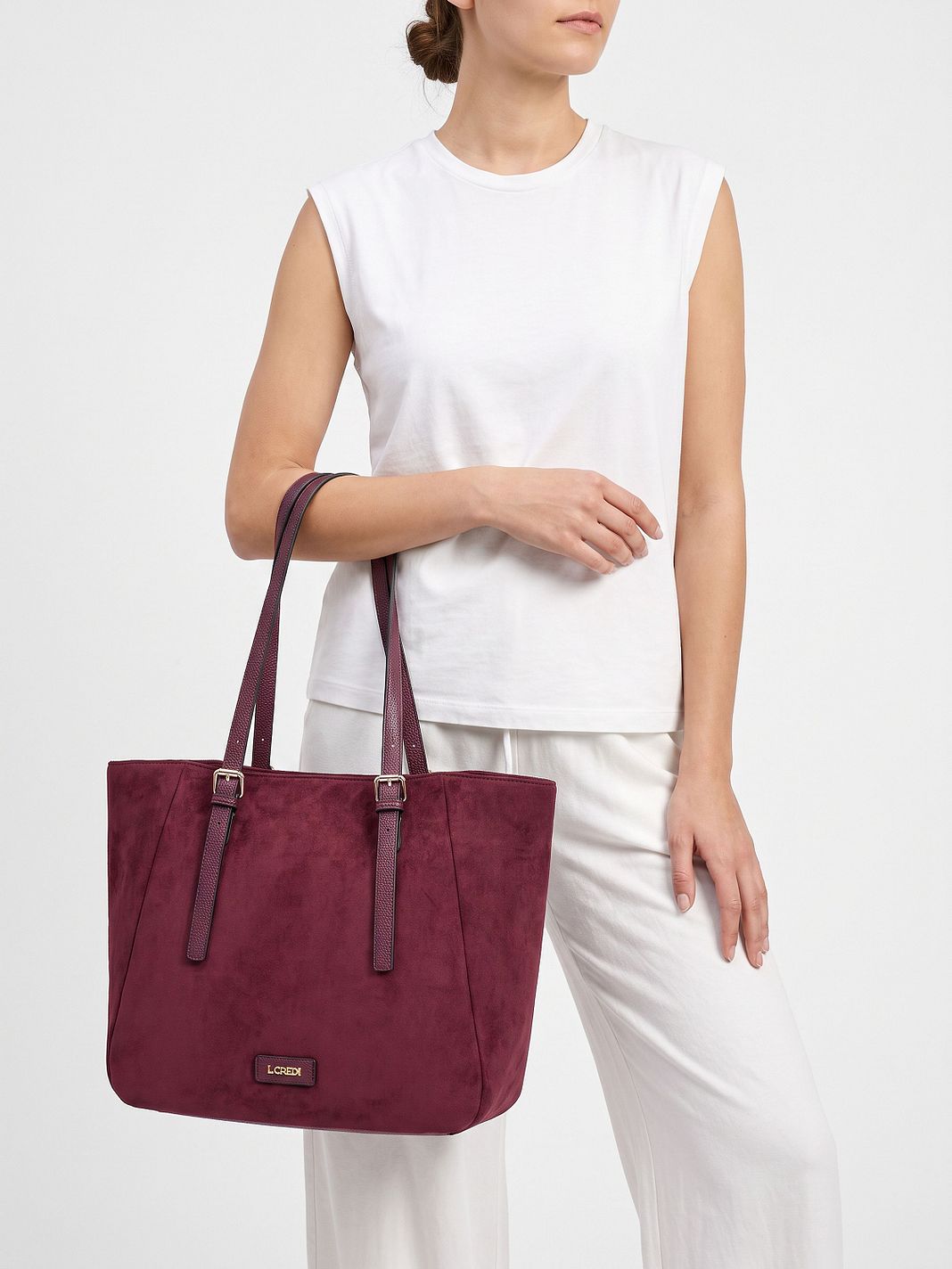 L.CREDI Sophronia Borsa tote 41 cm L.CREDI Sophronia Borsa tote 41 cm