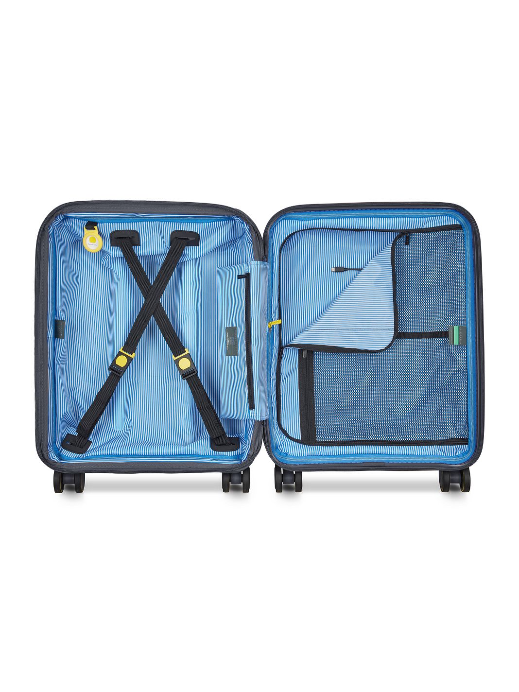 Delsey Paris Lutece 4 ruote Trolley cabina 55 cm espandibile Delsey Paris Lutece 4 ruote Trolley cabina 55 cm espandibile
