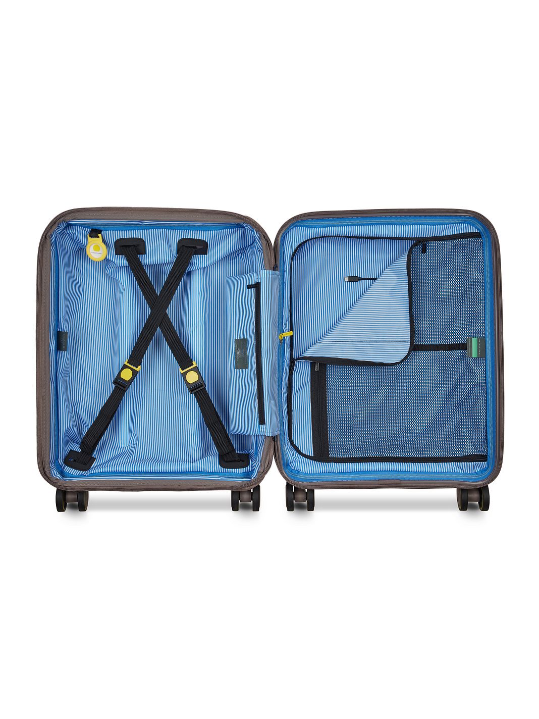 Delsey Paris Lutece 4 ruote Trolley cabina 55 cm espandibile Delsey Paris Lutece 4 ruote Trolley cabina 55 cm espandibile