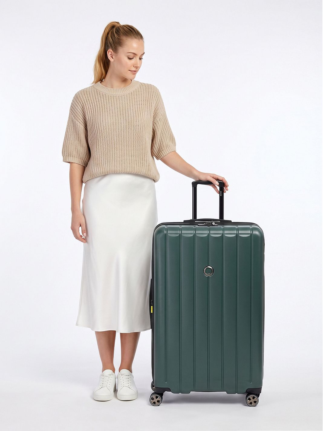 Delsey Paris Longitude 4 ruote Carrello 81 cm espandibile Delsey Paris Longitude 4 ruote Carrello 81 cm espandibile