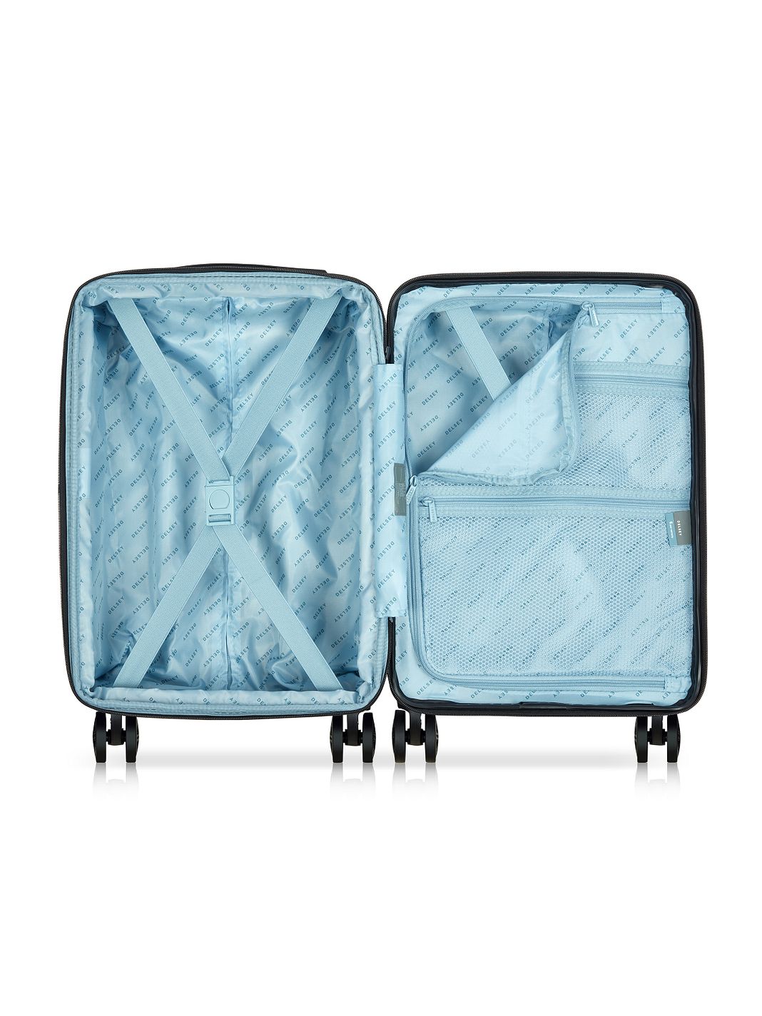Delsey Paris Air Armour 4 ruote Trolley cabina 55 cm espandibile