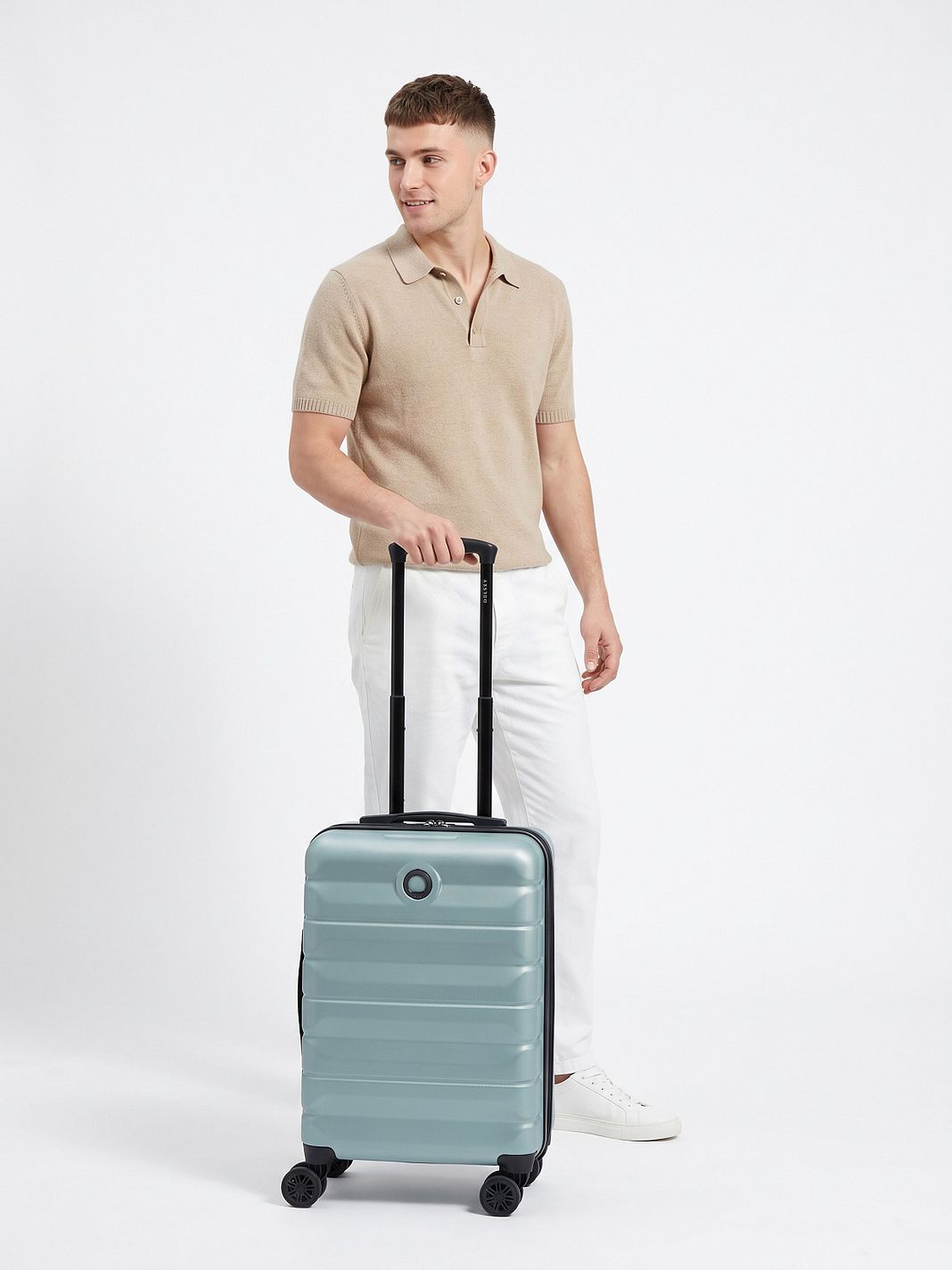 Delsey Paris Air Armour 4 ruote Trolley cabina 55 cm espandibile