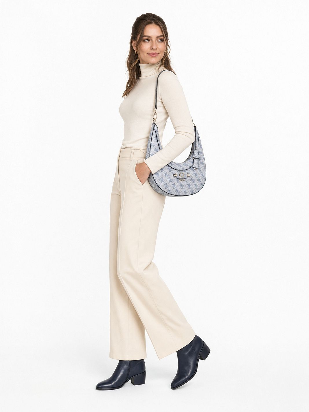 Guess Lindsey Borsa a spalla 27 cm Guess Lindsey Borsa a spalla 27 cm