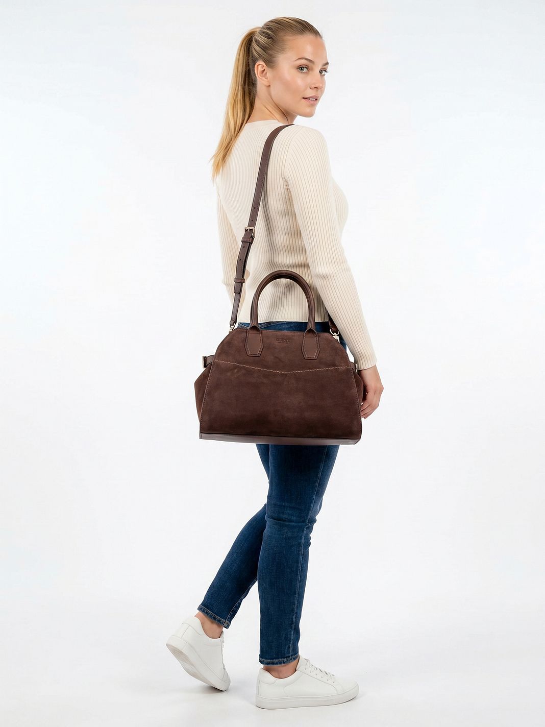 Guess Liza Borsetta Vera Pelle 31 cm Guess Liza Borsetta Vera Pelle 31 cm