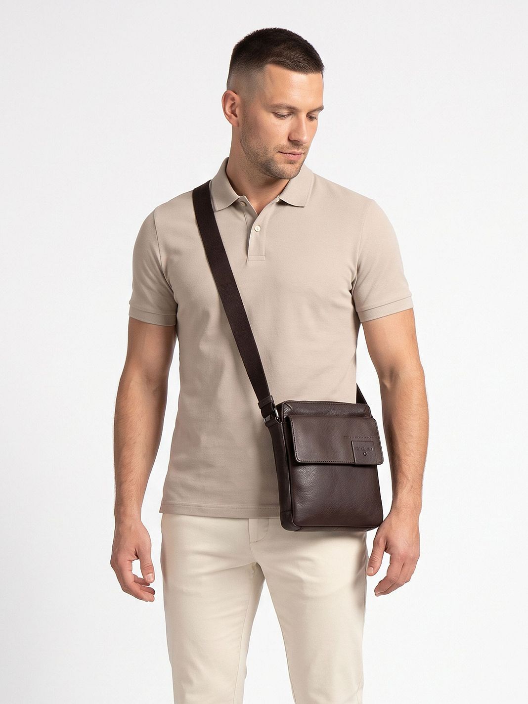 Strellson Hyde Park 1.0 Borsa a tracolla Vera Pelle 20 cm Strellson Hyde Park 1.0 Borsa a tracolla Vera Pelle 20 cm